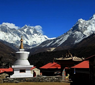 Everest Region Trekking Map and complete Guide