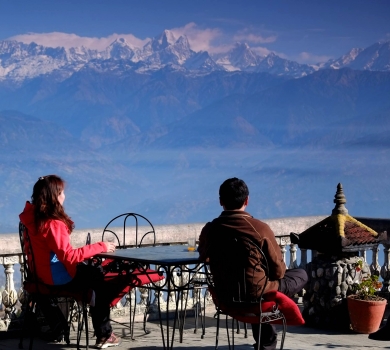 Breakfast on Mountain 